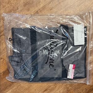 Thirty-One Gray Storage Tote